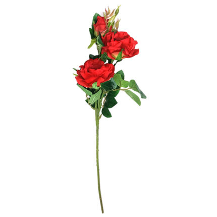 Beautiful Artificial Rose Flower Single Stem For Decor (58cm)